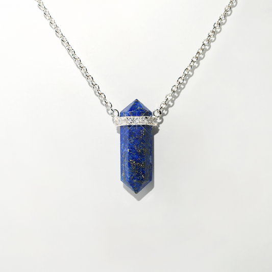 Lapis Lazuli Necklace Dream- Sterling Silver