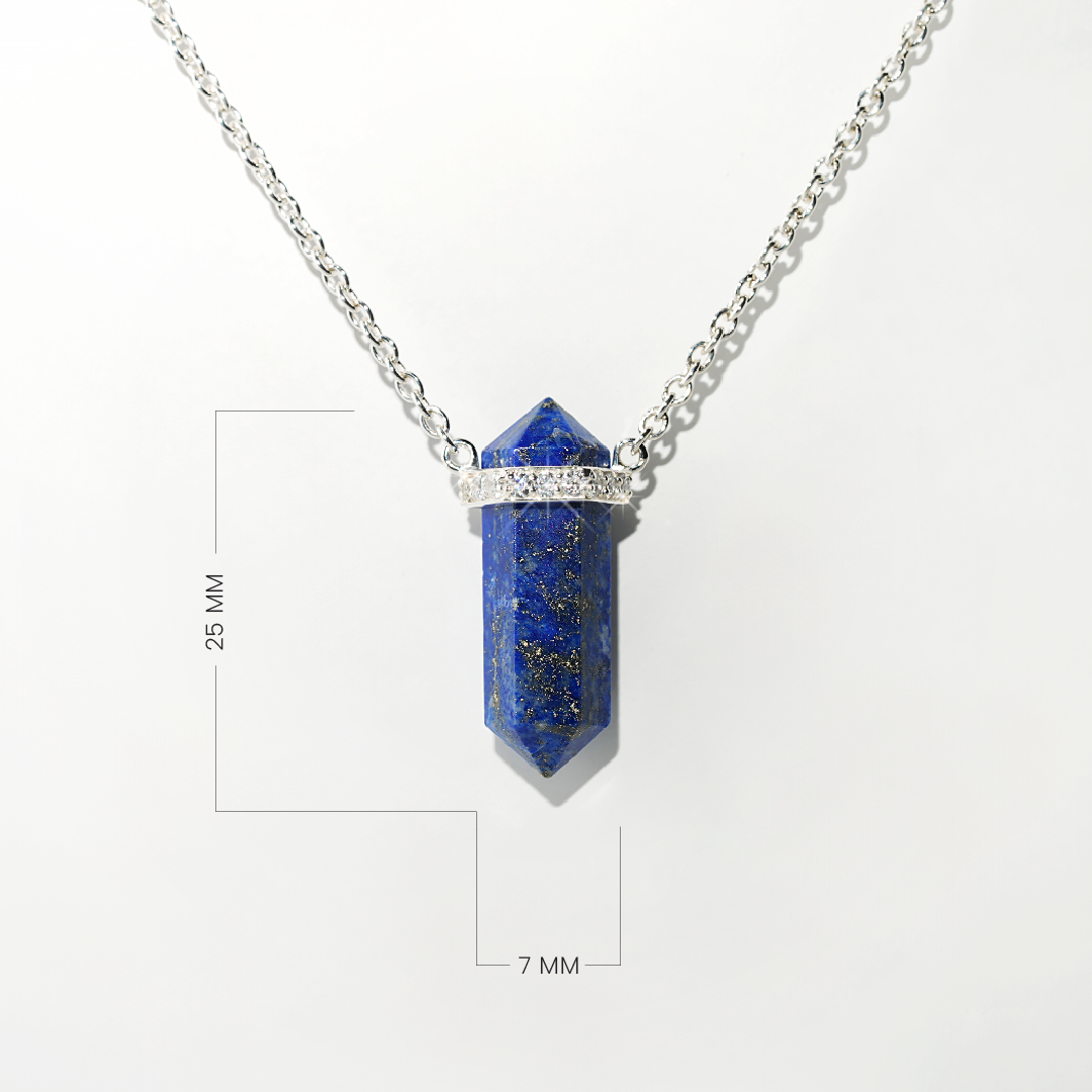 Lapis Lazuli Necklace Dream- Sterling Silver